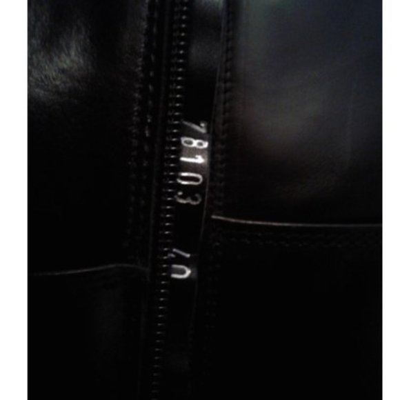 Bravo Browns🌸Black Leather Boots Size 10B or 40 - Picture 8 of 10